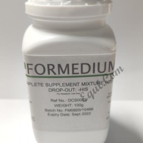 Formedium CSM Single Drop Out: -His. - 100 gram