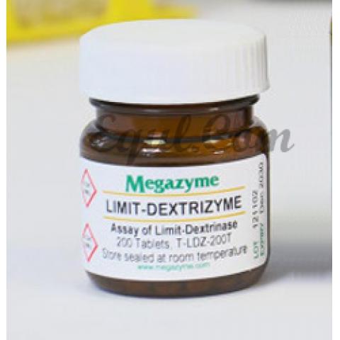 Megazyme极限糊精酶和支链淀粉酶检测片剂 (200)
