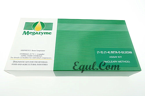 Megazyme Beta葡聚糖[混联]检测试剂盒 K-BGLU