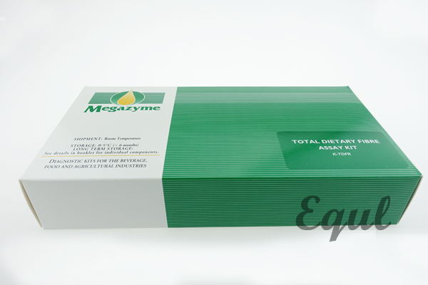 爱尔兰MEGAZYME 膳食纤维总量检测试剂盒 K-TDFR-200A