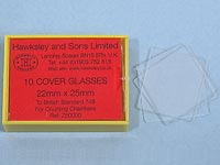 hawksley 盖玻片-Spare cover glass for AC9000 (pack of 10)